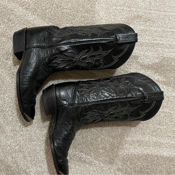 Tony Lama Black Stallion Cowboy/Western Boots. Men’s Size 9.5 - Picture 10 of 16